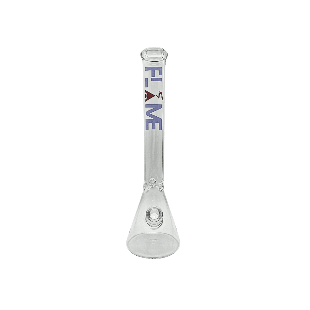 Flame Signature Clear Bong