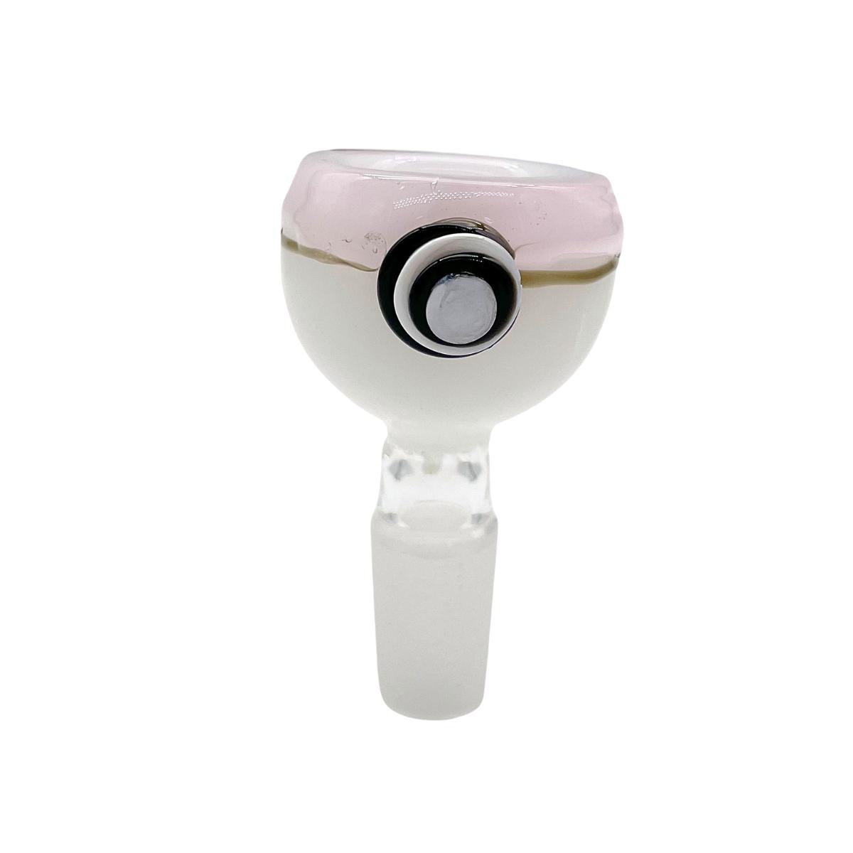 14mm Pokeball Glass Bowl - Pink
