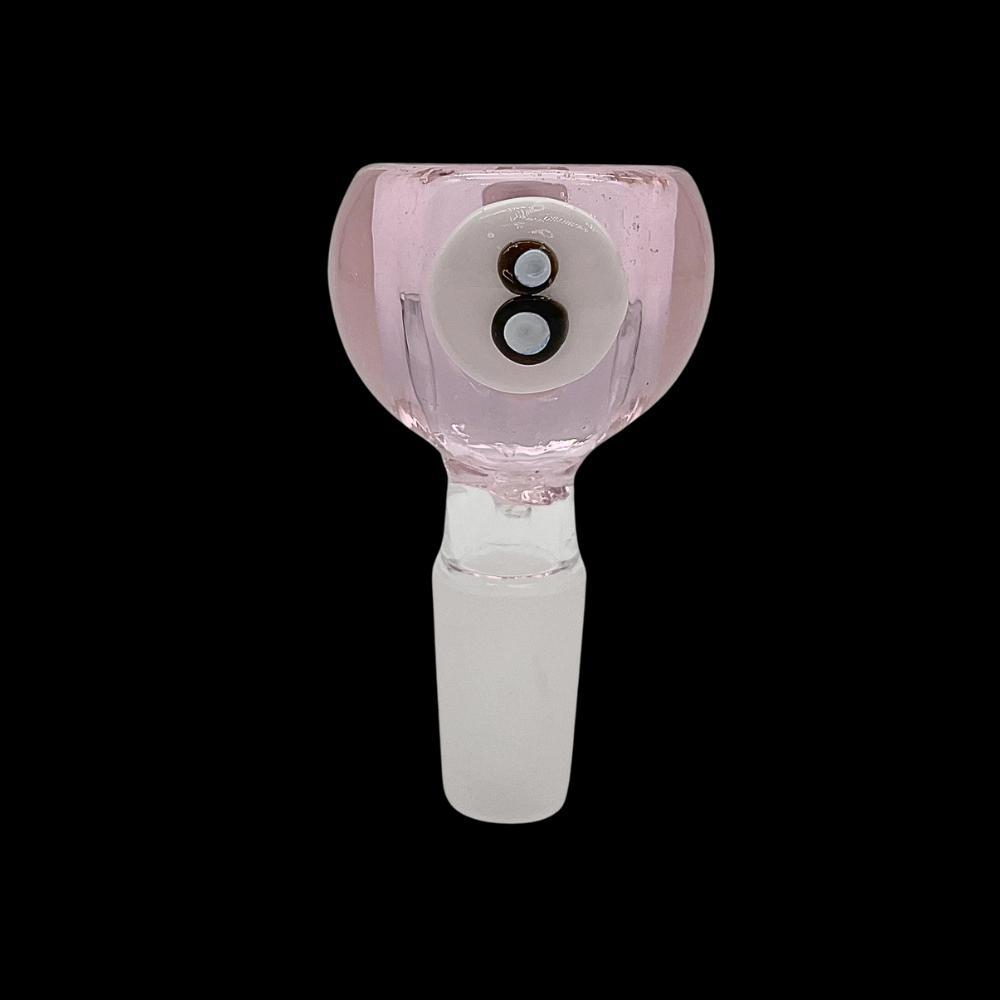 14mm 8-Ball Glass Bowl - Pink