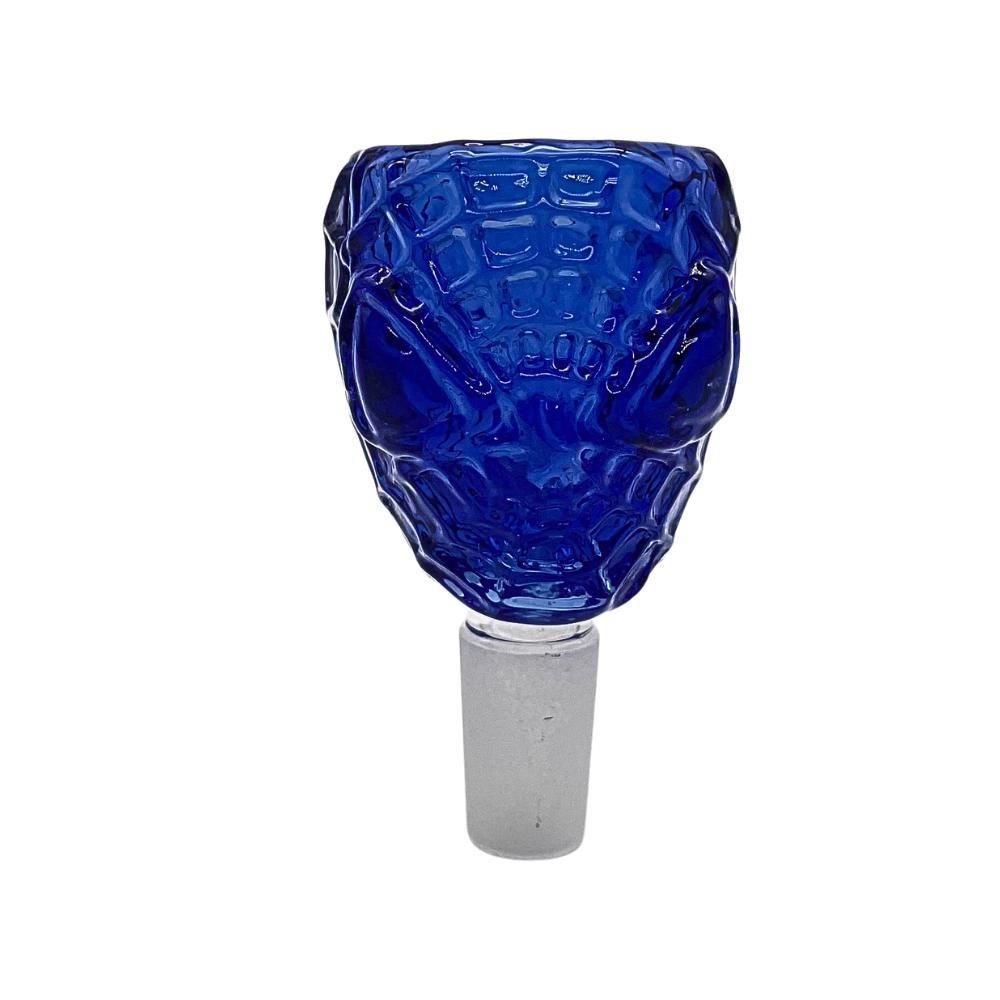 Blue Spiderman Glass Bowl 14mm