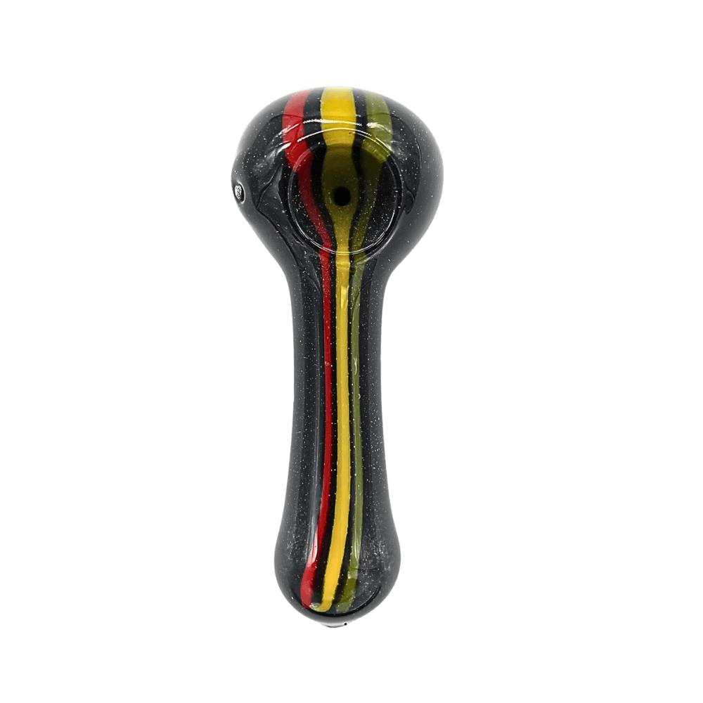 Black Landing Strip Hand Pipe