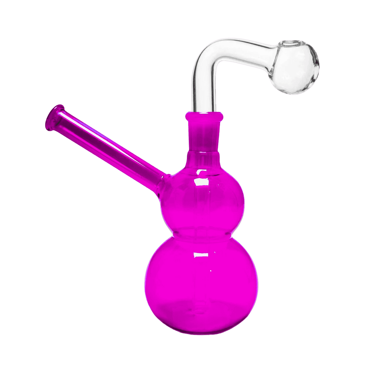 6" Oil Bong - Violet (Set of 4)