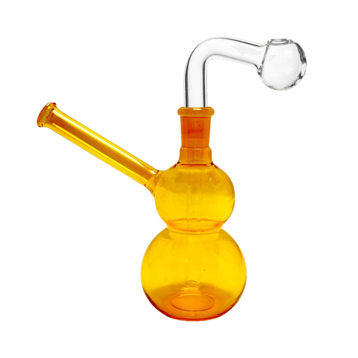 6" Oil Bong - Yellow (Set of 4)