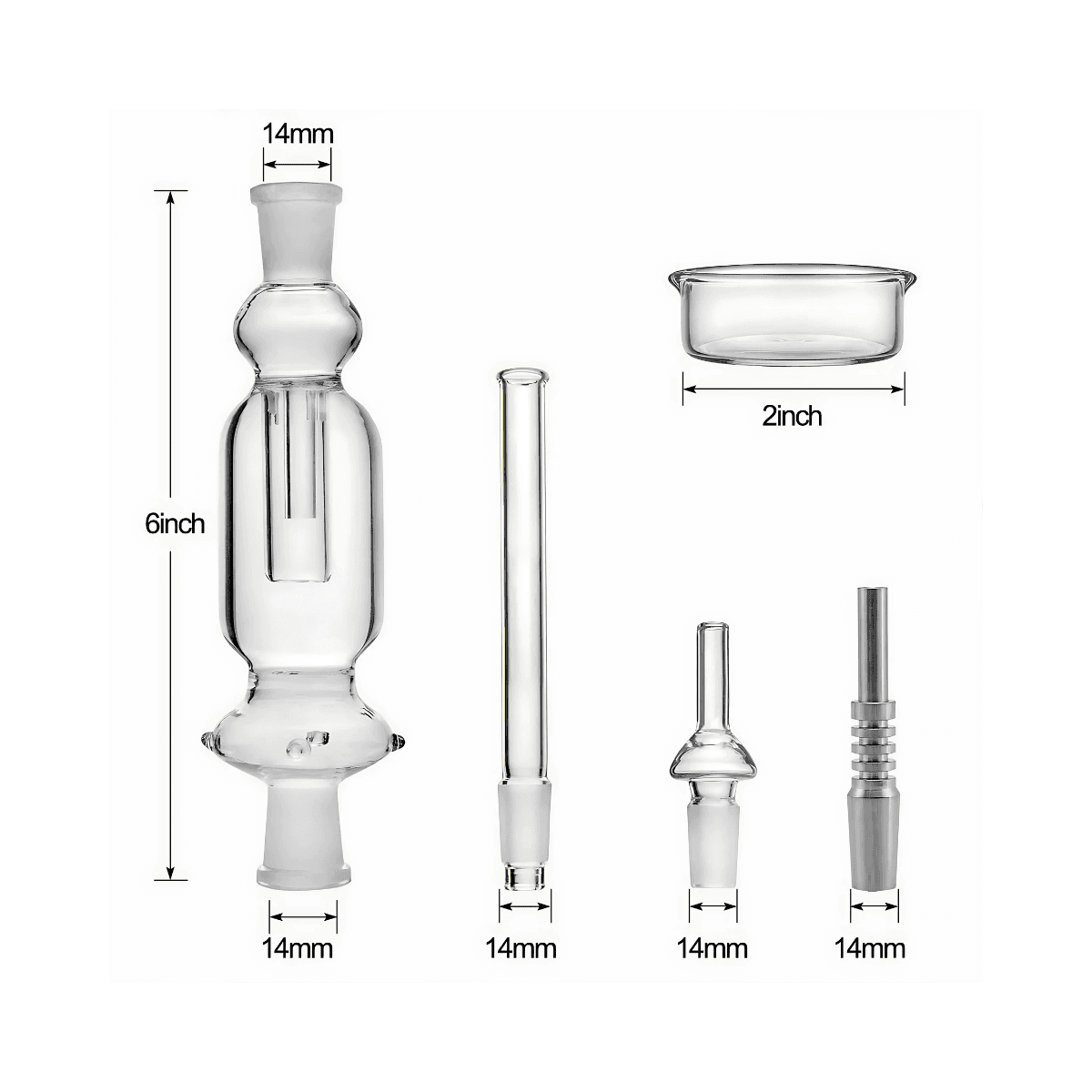 14mm Nectar Collector Kit