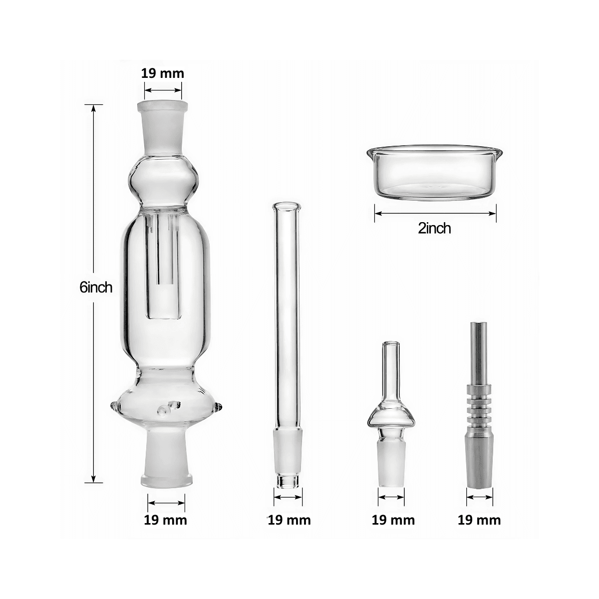 19mm Nectar Collector Kit