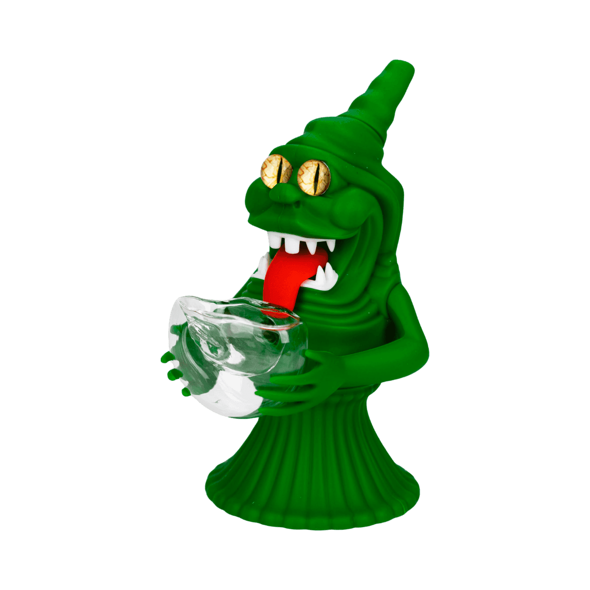 15 CM Silicone Ghostbusters Slimer Bong - Green