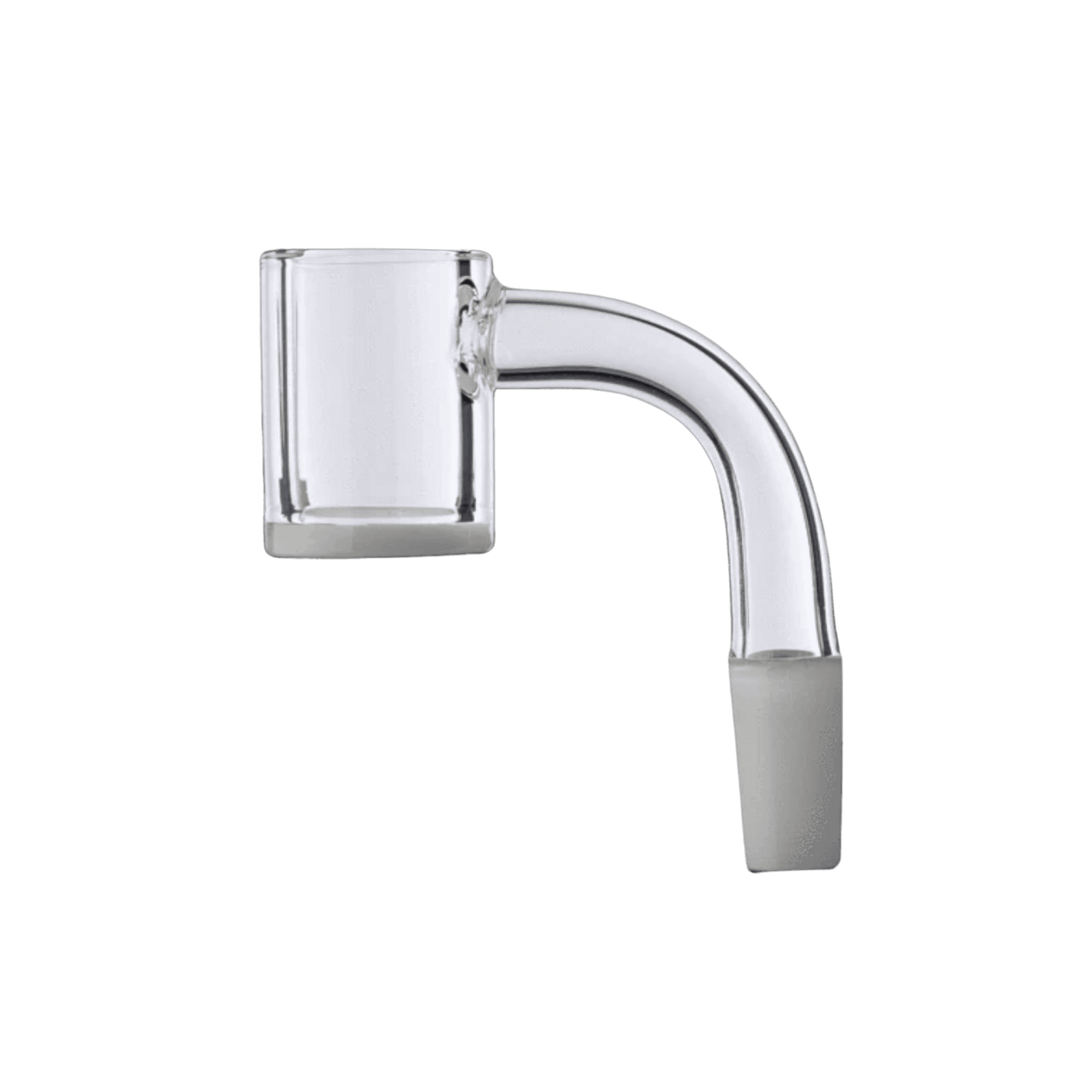 White Base Thermal Quartz Banger - 10mm Male, Pack of 6