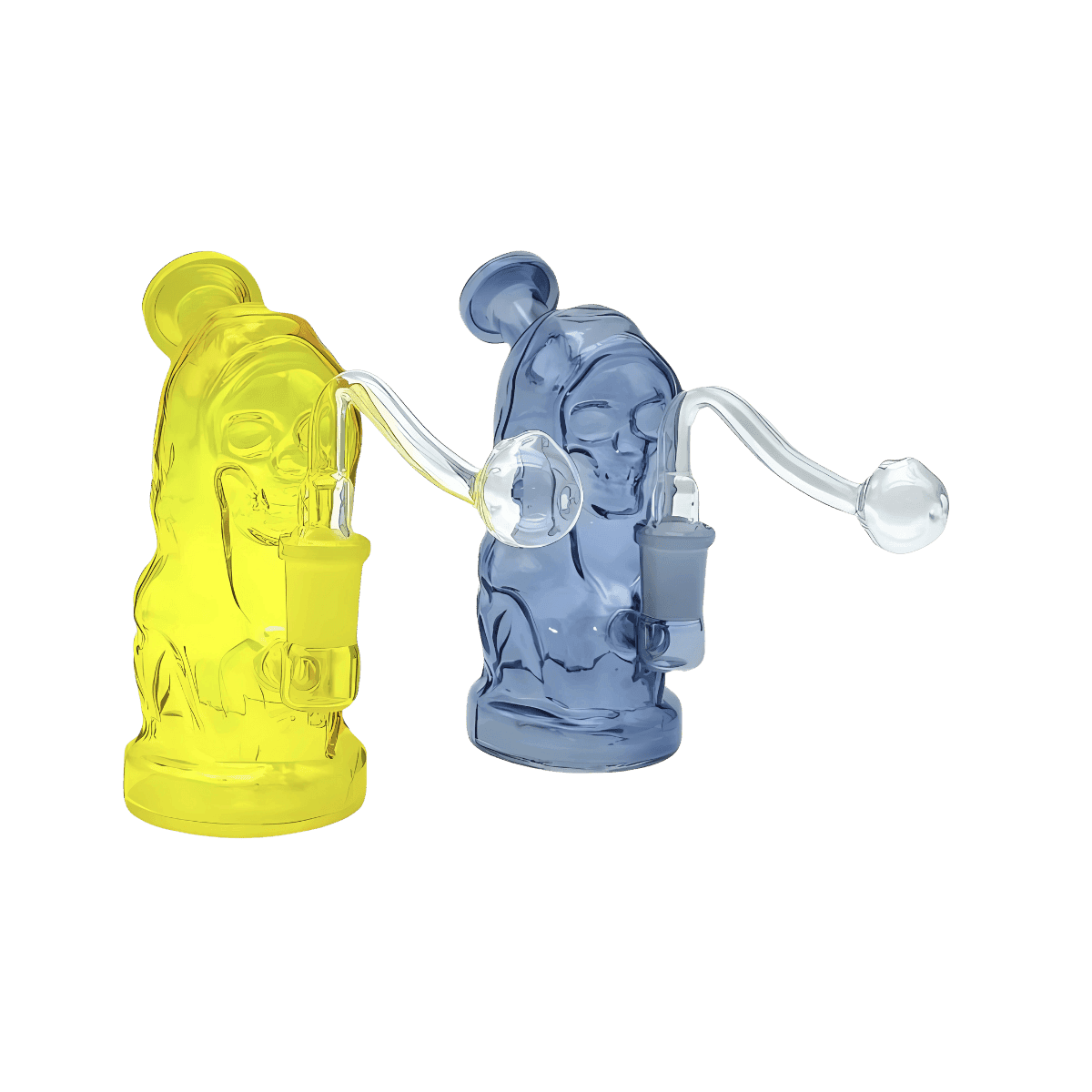 5" Skeletor Oil Bong - Assorted Colors (Set of 6)